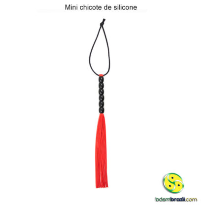 Mini chicote de silicone