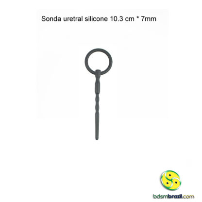 Sonda uretral silicone 10.3 cm * 7mm