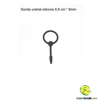 Sonda uretral silicone 6.8 cm * 9mm