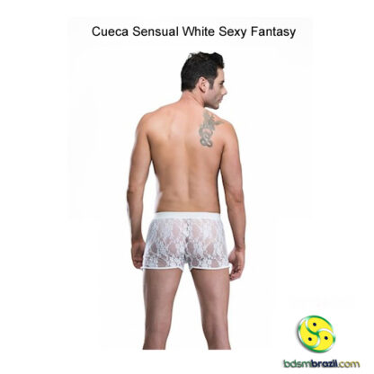 Cueca Sensual White Sexy Fantasy
