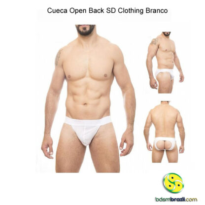 Cueca Open Back SD Clothing Branco