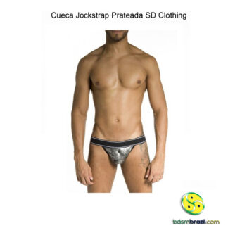 Cueca Jockstrap Prateada SD Clothing