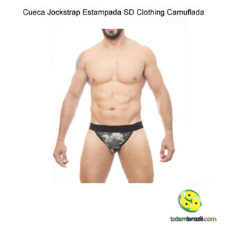 Cueca Jockstrap Estampada SD Clothing Camuflada