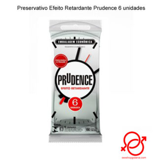 Preservativo Efeito Retardante Prudence 6 unidades