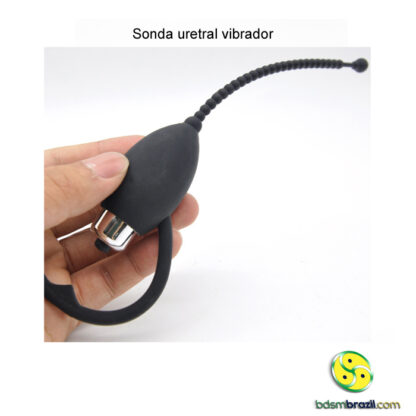 Sonda uretral vibrador