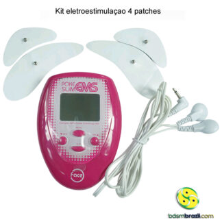 Kit eletroestimulaçao 4 patches