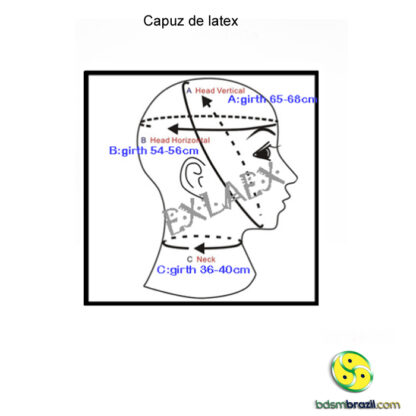 Capuz de latex - Image 3