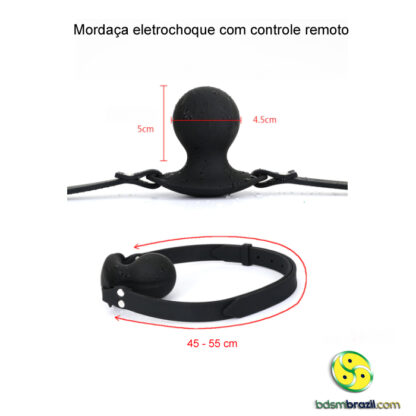 Mordaça eletrochoque com controle remoto - Image 6