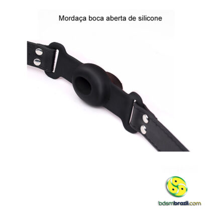 Mordaça boca aberta de silicone - Image 2