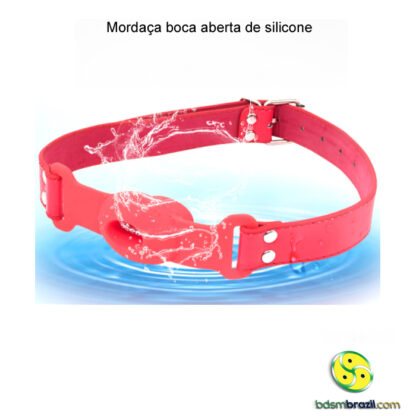 Mordaça boca aberta de silicone - Image 9