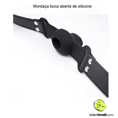 Mordaça boca aberta de silicone - Image 5