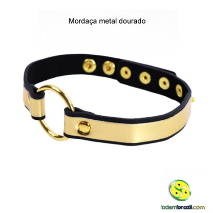 Mordaça metal dourado - Image 5