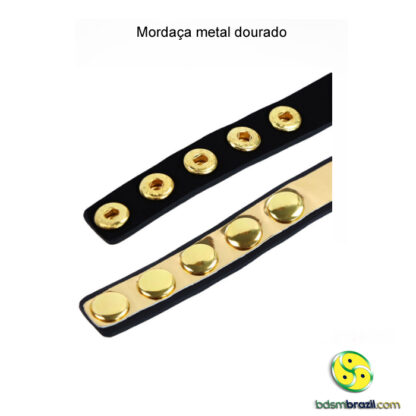 Mordaça metal dourado - Image 6