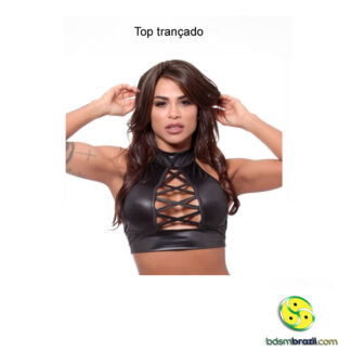 Top trançado