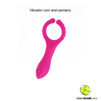 Vibrador com anel peniano