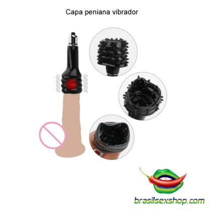 Capa peniana vibrador