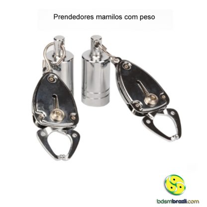 Prendedores mamilos com peso