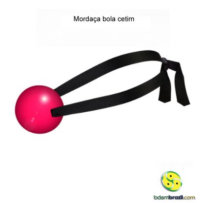 Mordaça bola cetim - Image 6