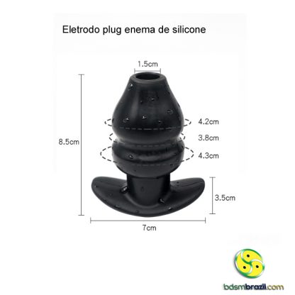 Eletrodo plug enema de silicone - Image 2