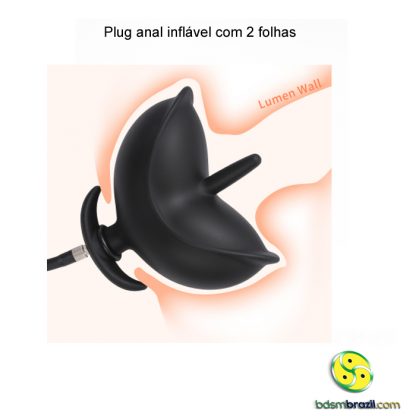 Plug anal inflável com 2 folhas - Image 6