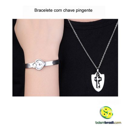 Bracelete com chave pingente - Image 2