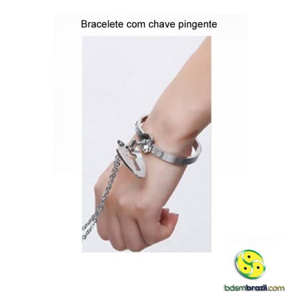 Bracelete com chave pingente - Image 4