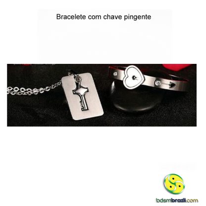 Bracelete com chave pingente - Image 7