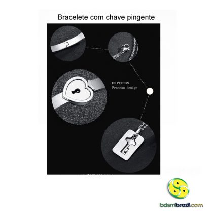 Bracelete com chave pingente - Image 8