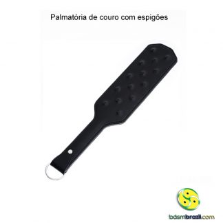 Palmatória de couro com espigões