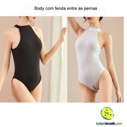 Body com fenda entre as pernas