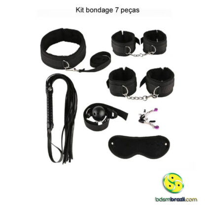 Kit bondage 7 peças