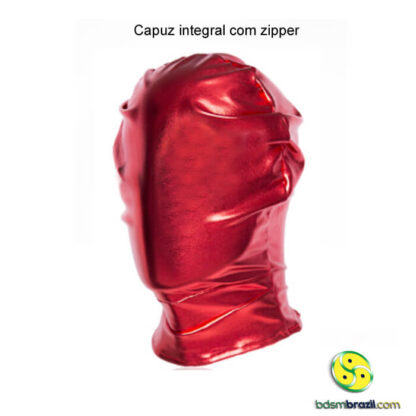 Capuz integral com zipper