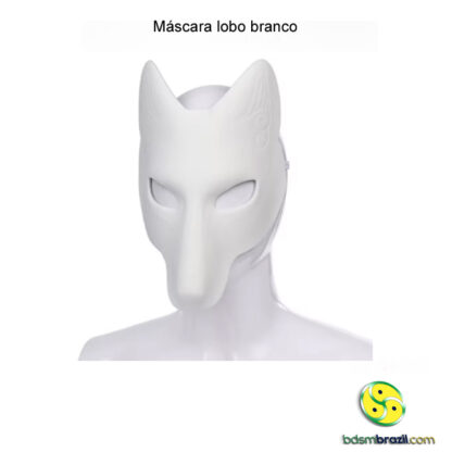 Máscara lobo branco - Image 3