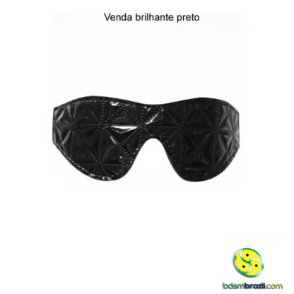 Venda brilhante preto