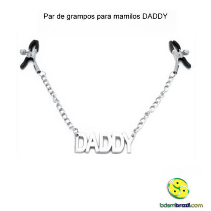 Par de grampos para mamilos DADDY