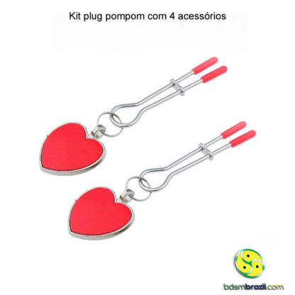 Kit plug pompom com 4 acessórios - Image 3