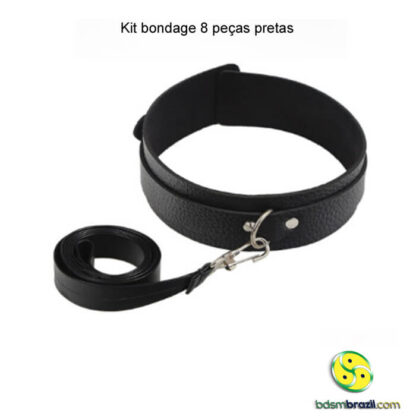 Kit bondage 8 peças pretas - Image 4