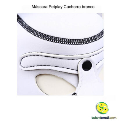 Máscara Petplay Cachorro branco - Image 2