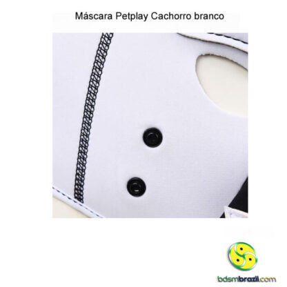 Máscara Petplay Cachorro branco - Image 3