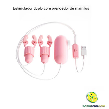 Estimulador duplo com prendedor de mamilos - Image 3