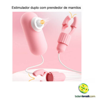 Estimulador duplo com prendedor de mamilos - Image 4