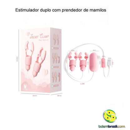 Estimulador duplo com prendedor de mamilos - Image 5