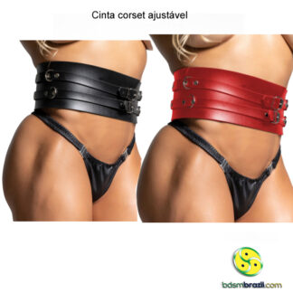Cinta corset ajustável