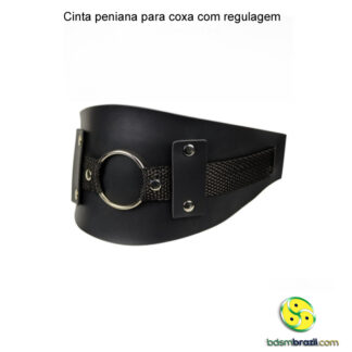 Cinta peniana para coxa com regulagem