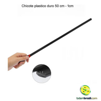 Chicote em fibra sintética 50 cm - 1cm